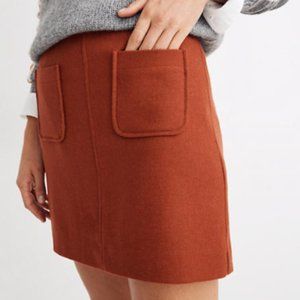 Madewell Museum Patch-Pocket Mini Skirt Plus Size